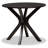 Rizzo 5-Pc Dining Set in Dark Brown Finished Wood, 38.6'' H X 17.9'' W X 19.3'' D-1936444921-1936444919-1936444915