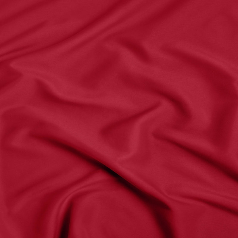 Microfiber Fitted Sheet, King Fitted Sheet, Red