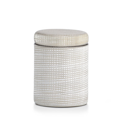 Labrazel Woven Canister In Silver