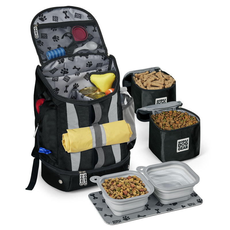 Drop Bottom Weekender Backpack, Black