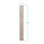 Planche de vinyle de luxe SPC 7 po x 60 po x 6 mm-49782465