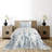 Farmhouse / Country Polyester Floral Coverlet-41894811
