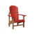Scarlet Red with Antique Mahogany selected