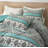 Herald Printed Boho Damask Microfiber Comforter Set-115365129-115365126