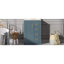 Meuble-lavabo compact 24 po avec lavabo en céramique, style moderne pour salle de bain