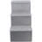TRIXIE Pawsome Ascent Foldable 3-Step Pet Stairs with Storage, Collapsible, Storage Compartments for Toys