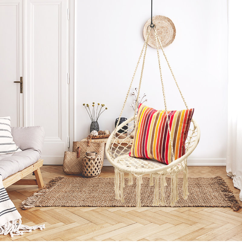 Jaylin Porch Swing, Beige