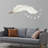 Resin Feather Wall Decor