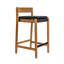 Copenhagen Teak Patio Bar Stool-70440281
