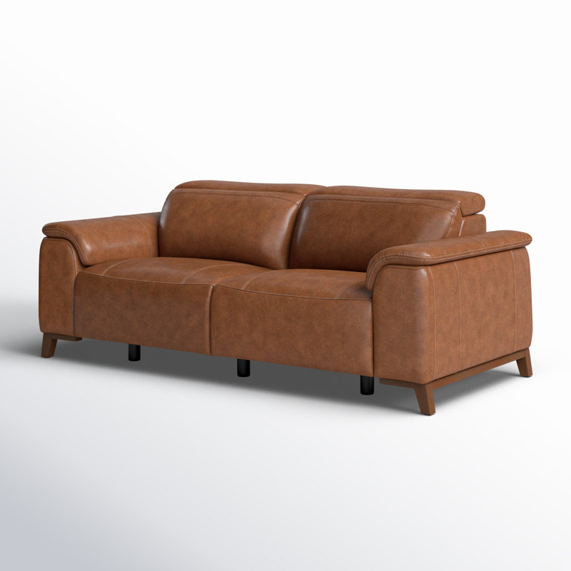 Anilyah Upholstered 83'' Reclining Sofa