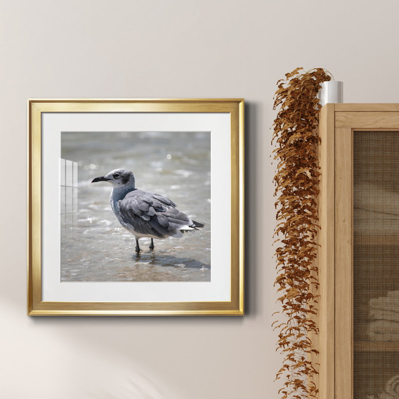«Knee Deep», reproduction encadrée de qualité supérieure - prête à être accrochée, H 30,5 po x l 30,5 po x P 1,5 po