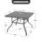 Ashyr 37" Square Iron Outdoor Dining Table-823039310