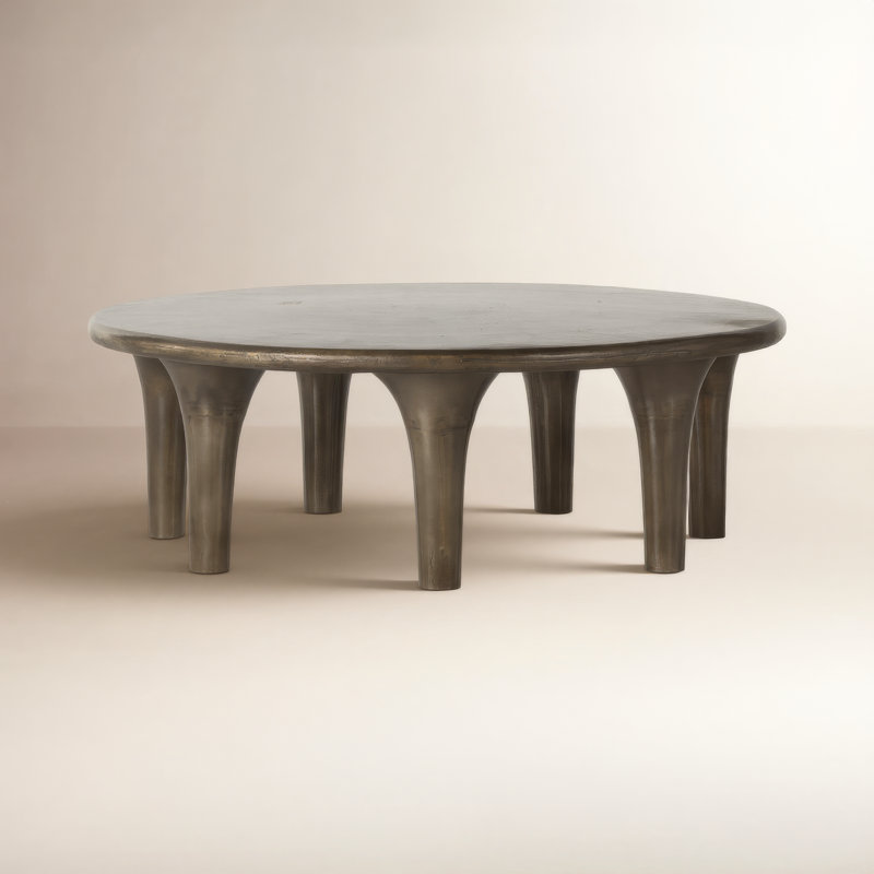 Kelden Coffee Table, Aged Bronze