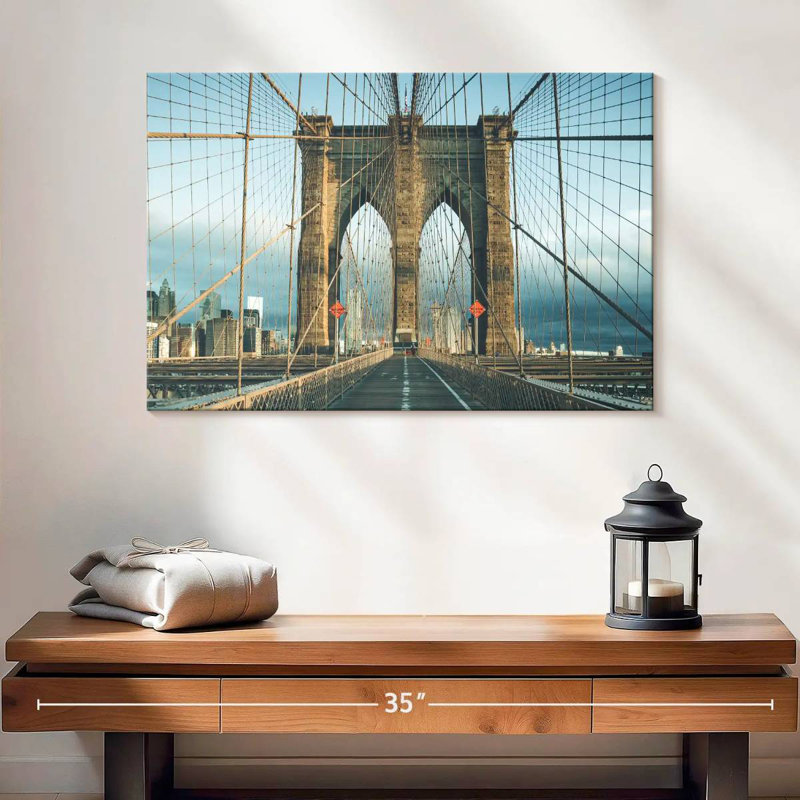 Lilie renommée pont de Brooklyn, H 16 po x l 24 po