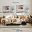 Grange rouge en hiver-106045647