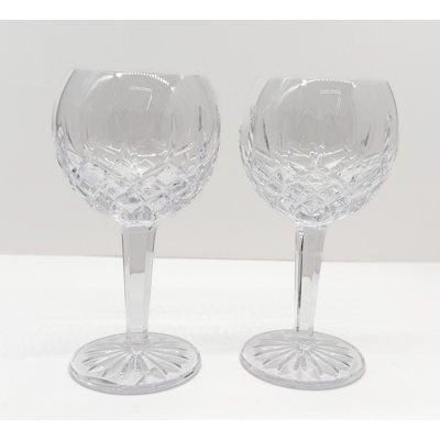 Waterford 1058232 Lismore Balloon Wine Glass, 11.5oz, Set of 2, Clear Color