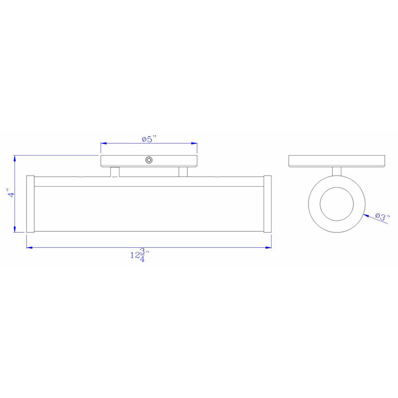 Éclairage pour meuble-lavabo doré à 2 lumières del Caitie