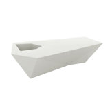 Faz Battery Plastic Planter Bench