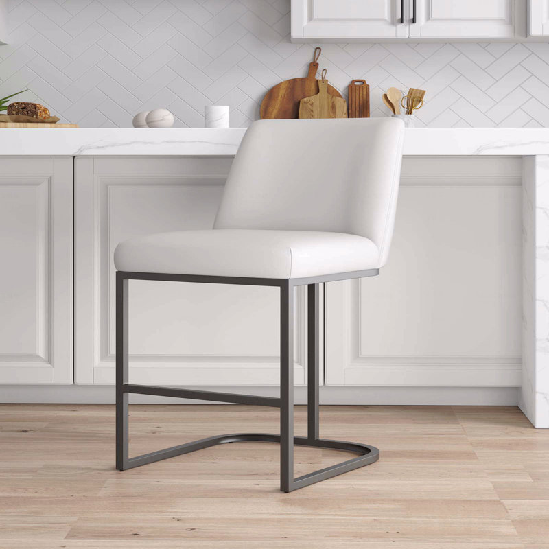 Tabouret d'appoint - Comptoir en blanc