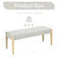 Banc rembourré en chenille de l 42 po-407250858-413239596
