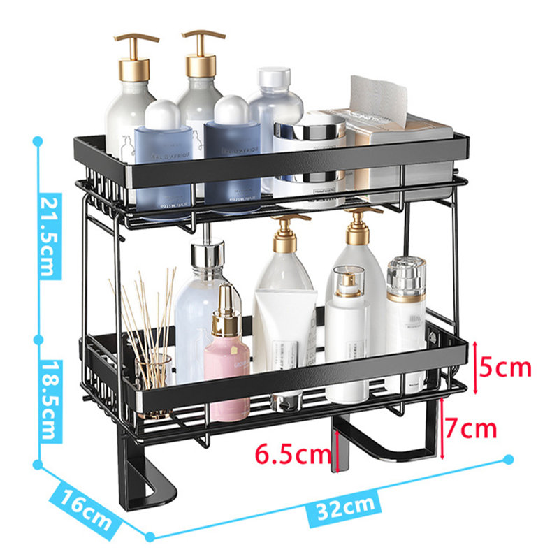 Steel Bathroom Shelves