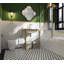 Carreau de mosaïque mural en porcelaine de 10 po 1/4 po x 11-7 / 8 po Metro White