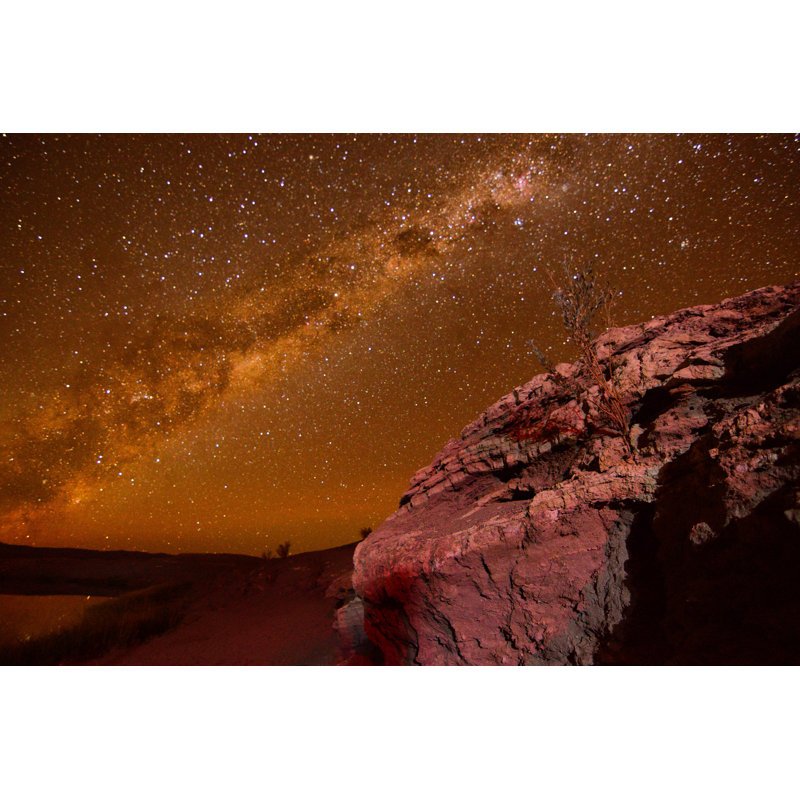 Laquila Sky Night In Atacama Desert - Wrapped Canvas Print, 61cm H x 91cm W x 3.8cm D