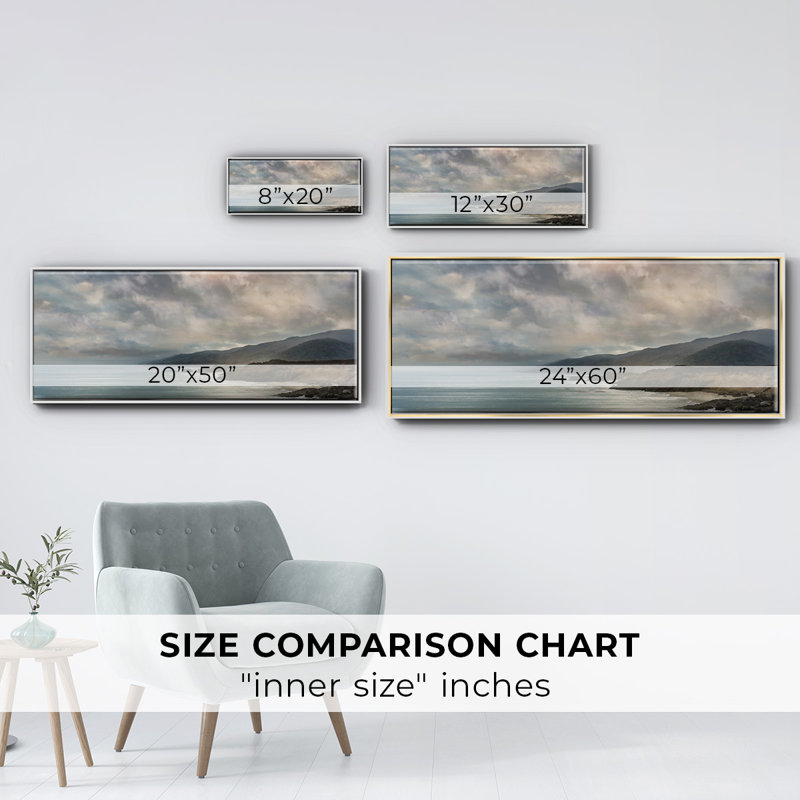 Calming Sea - Toile encadrée