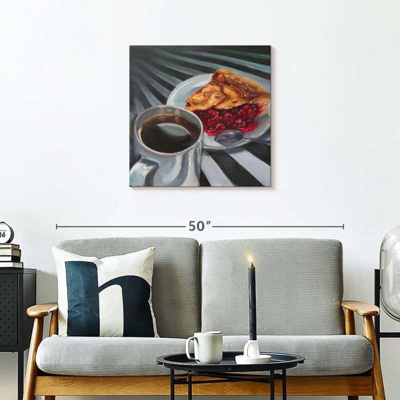 Yarlin Pie And Coffee, 24" H x 24" W
