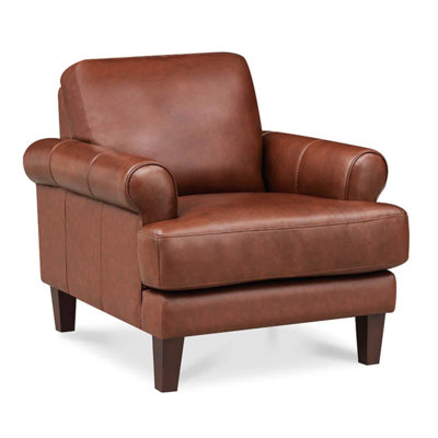 Belsay Top Grain Leather Chair,