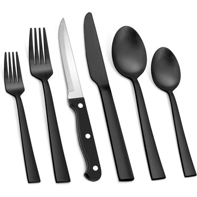 Latitude Run® Wataga Stainless Steel Flatware Set - Service for 4