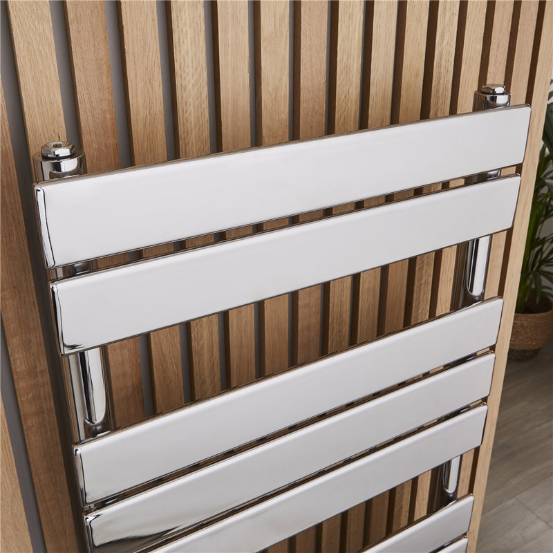 Clifton Heated Towel Rails, 120cm H x 50cm W x 8.8cm D