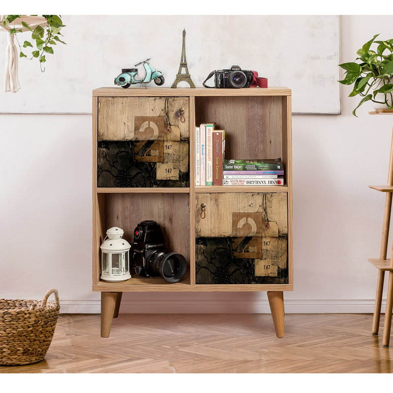 37.4'' H x 30.31'' W Cube Bookcase