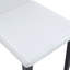 Quatre chaises de salle à manger en polyuréthane blanc, simples et polyvalentes, confortables et accompagnées. La chaise de salle à manger exquise et multifonctionnelle a ouvert une nouvelle expérience confortable. (Ensemble de 4 pièces)-782551699-782551711-782551705