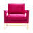 Isabel Velvet Armchair-1482044129