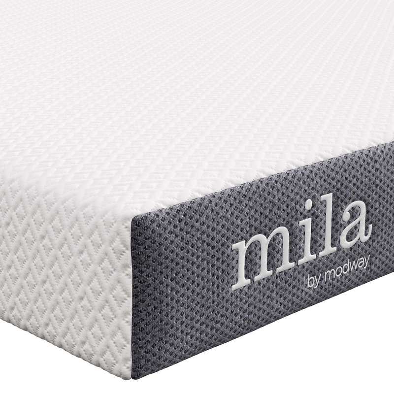 Mila 5" Queen Memory Foam Mattress with Breathable Cover