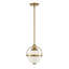 Luminaire suspendu sphérique 1 lumière Reeves-656841296-656841390