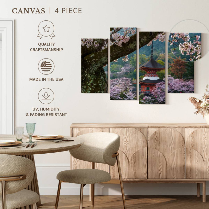 Adella Japan Scenery, 22" H x 36" W