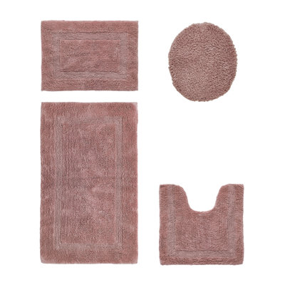 Ensemble de tapis pour salle de bain 100% coton 2370 g / m² Lux Premium
