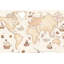 Papier peint carte du monde aventure nautique-124648189-124648191