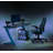 Amoll Metal Base Computer Desk-1703504636