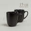 over&back Coupe Semi-Matte Hand-Finished Stoneware Mugs-99312909