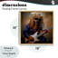 Cadre flottant Musician Canine Clark, design par Sean Parnell-2034097314-2034097317