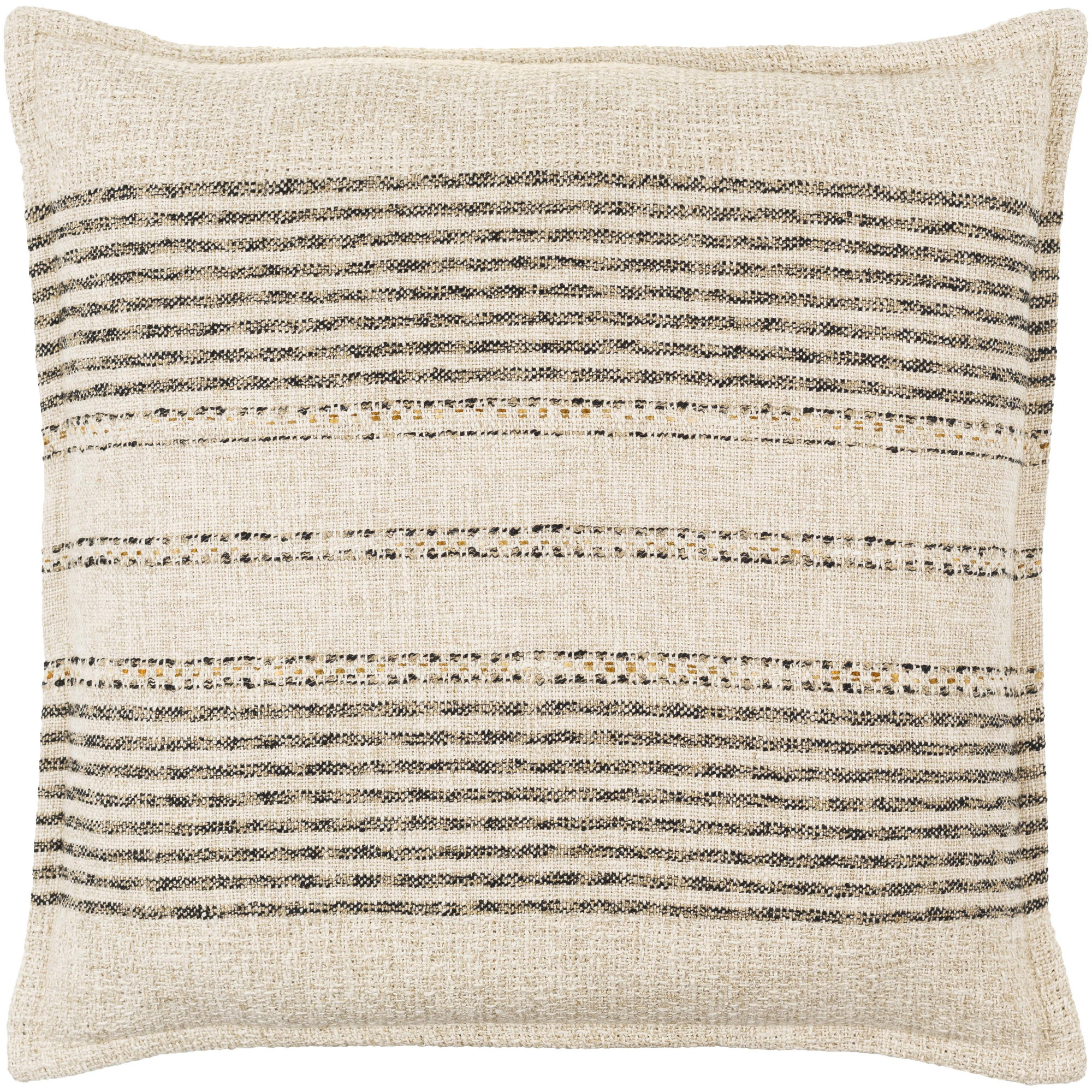 Nicolina Striped Throw Pillow, 20" x 20", Pillow Cover Only - No Insert
