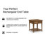 Table de bout Lou