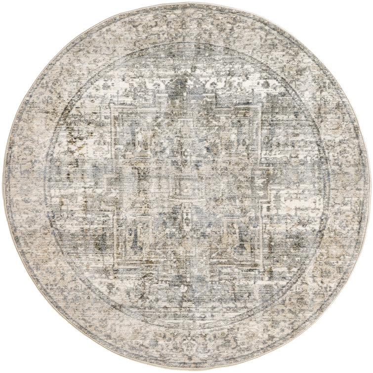 Wideman Oriental Power Loom Performance Silver Rug
