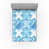 Bleu mer, blanc / floral est en rupture de stock
