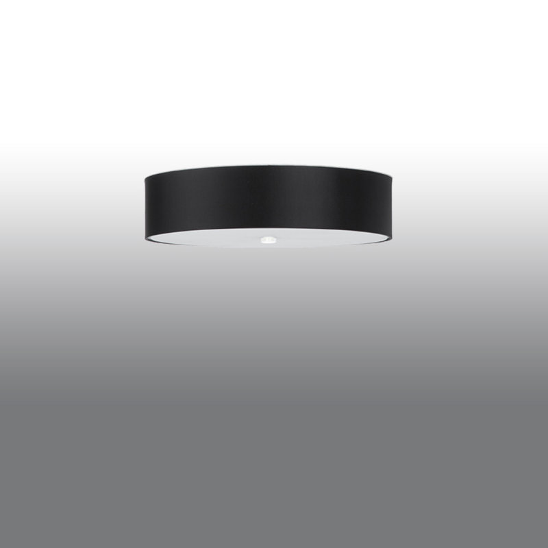 Skala Semi Flush Mount, Black, 16cm H x 50 cm W x 50 cm D