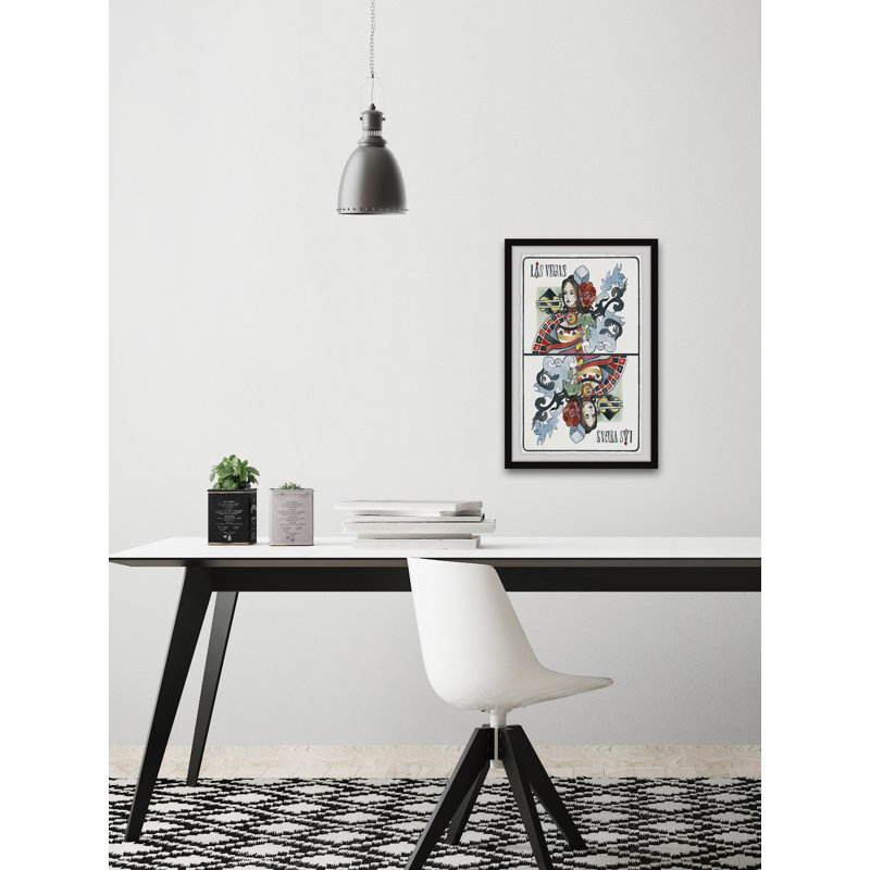 «Destination Las Vegas II», impression encadrée sur papier, H 12 po x l 8 po x P 1,5 po