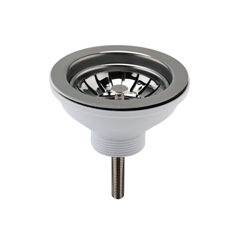 Basket Strainer, Brushed Gun Metal